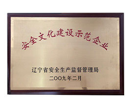安全文化建设示范企业