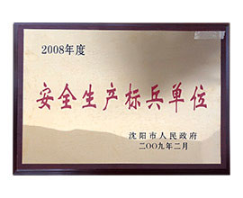 安全生产标兵单位